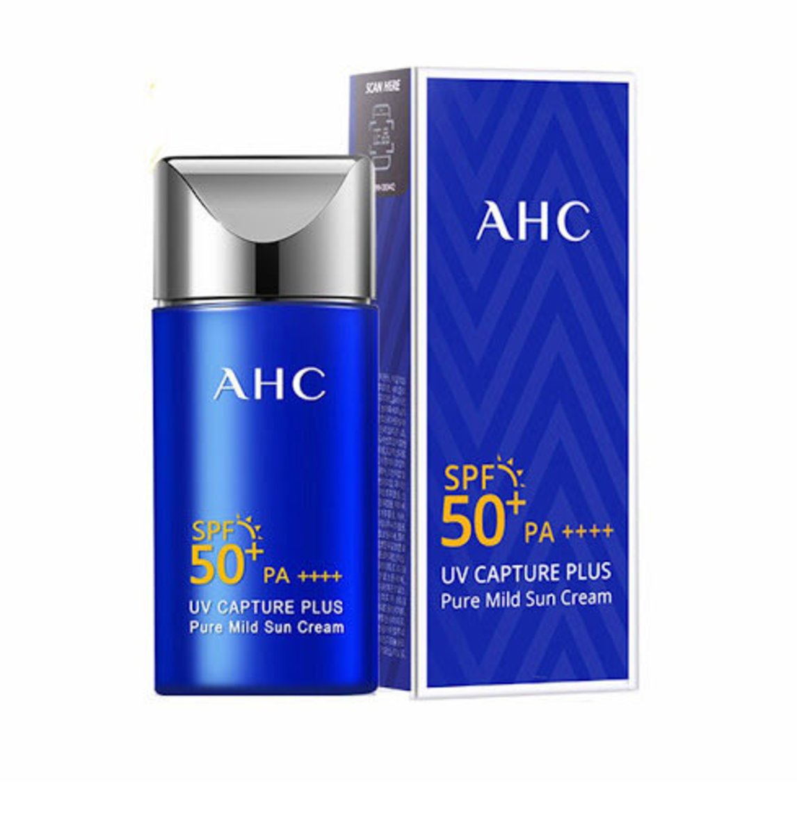 AHC UV Capture Plus Pure Mild Sun Cream 50ml SPF50+ PA++++