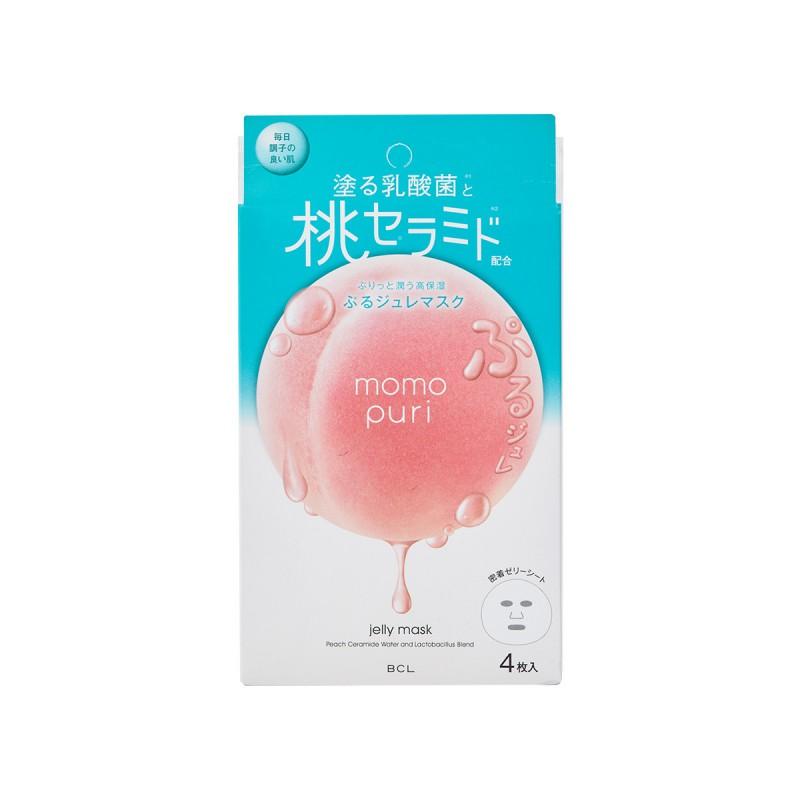 BCL Momo Puri Cool Jelly Mask 4 Sheet