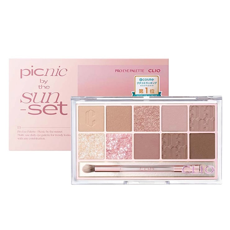 Clio Pro Eye Palette #13 Picnic by The Sunset (0.6gx10)