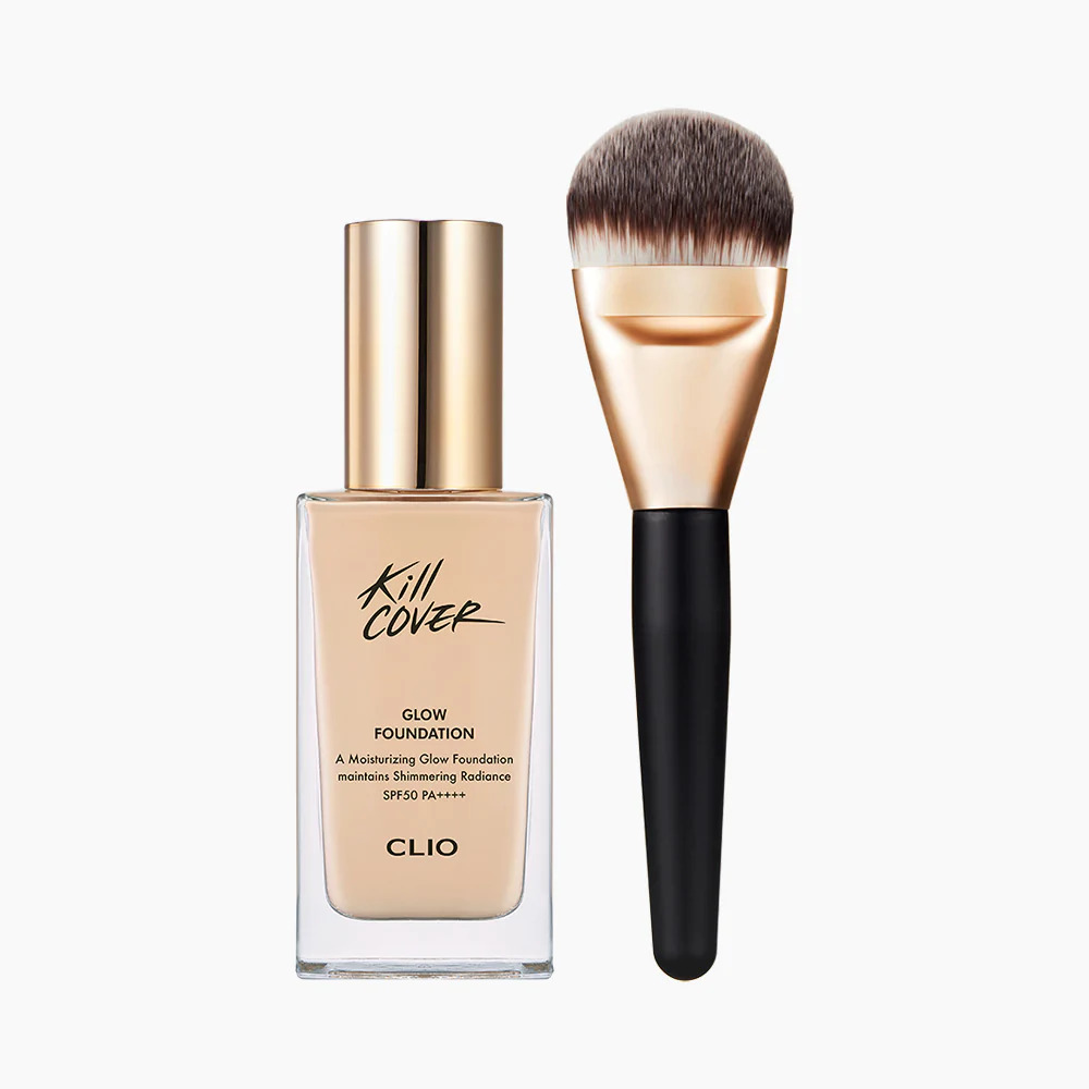 Clio Kill Cover Glow Foundation Special Set SPF50+ #2.5 Ivory 38g