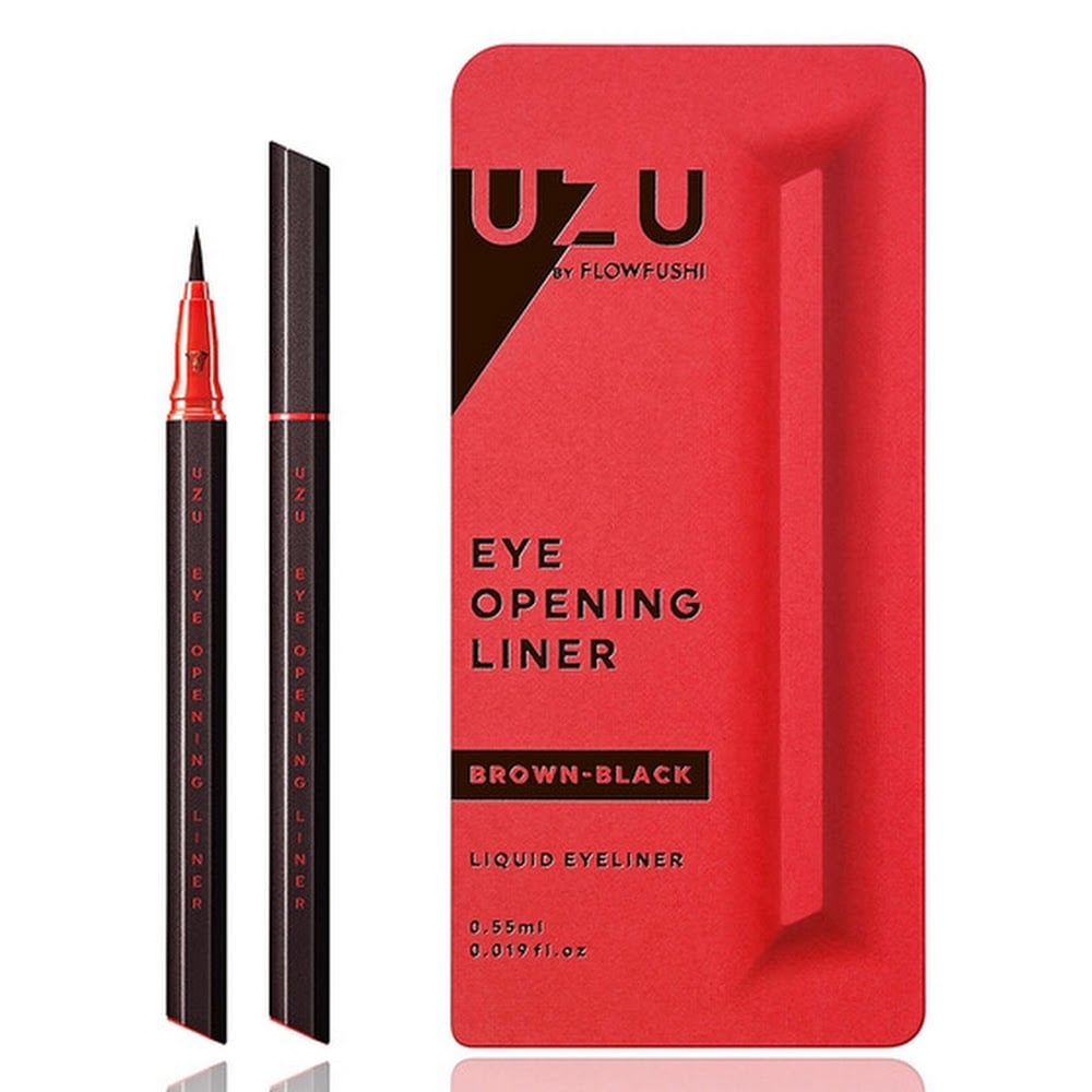 Flow Fushi UZU Eye Opening Liner Liquid Eyeliner (Brown-Black) - 