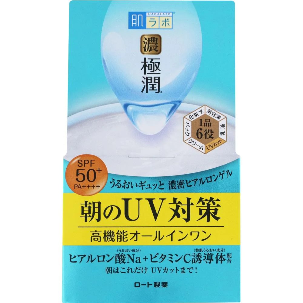 Rohto Hada Labo Gokujyun UV White Gel SPF50+ PA++++ 90g