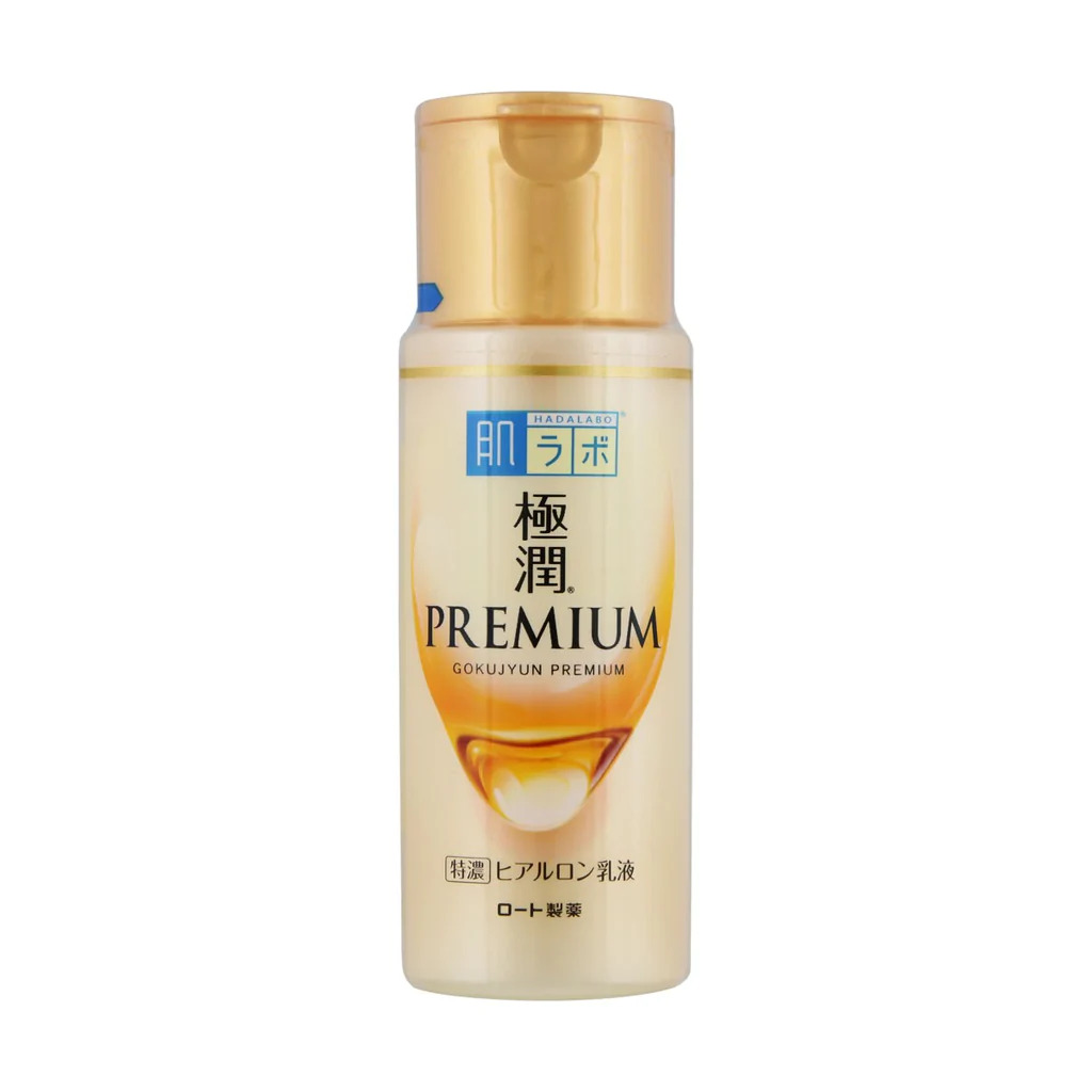 Rohto Hada Labo Gokujyun Premium Hyaluronic Acid Moisturizing Milk 140ml