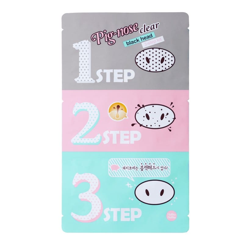 Holika Holika Pig Nose Clear Black Head 3-Step Kit (1pc)