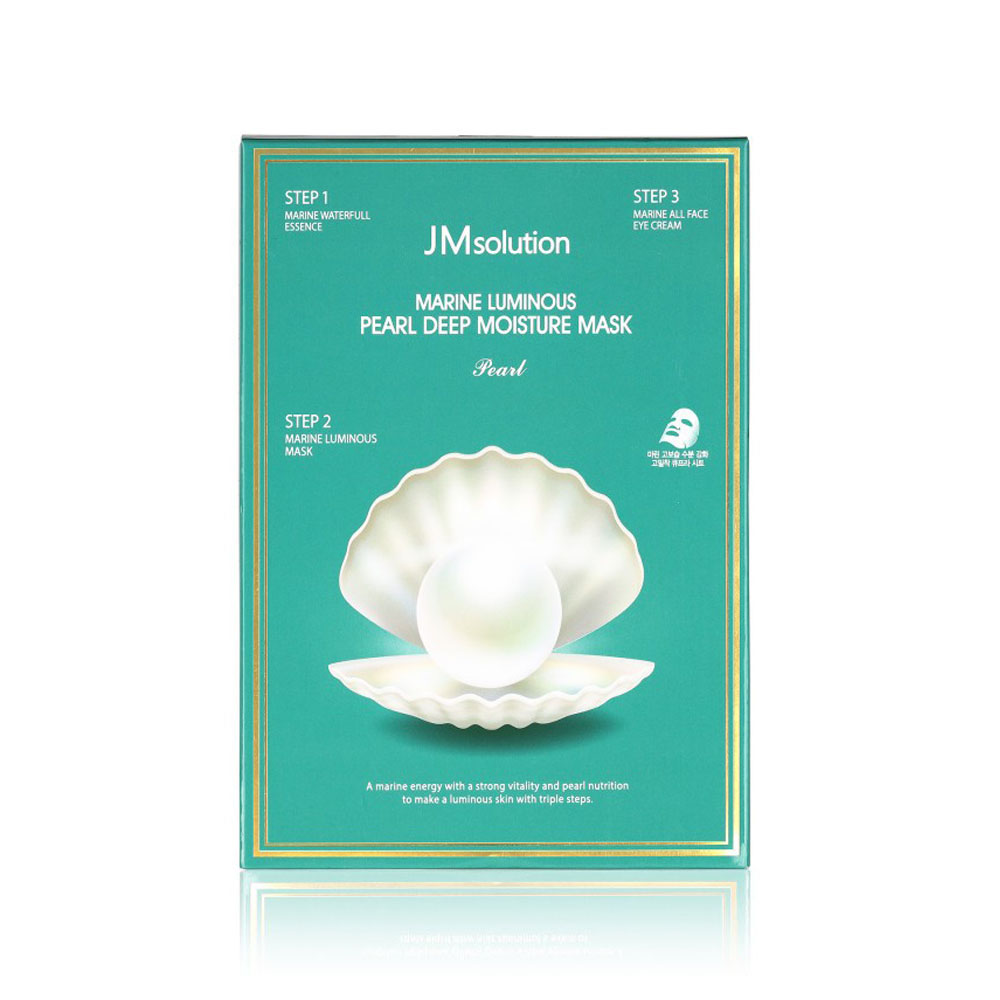 JM Solution Marine Luminous Pearl Deep Moisture Mask (10 pcs)