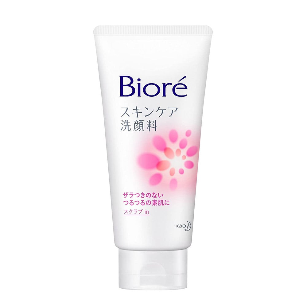 Kao Biore Face Foam Cleanser Deep Cleansing Scrub 100g