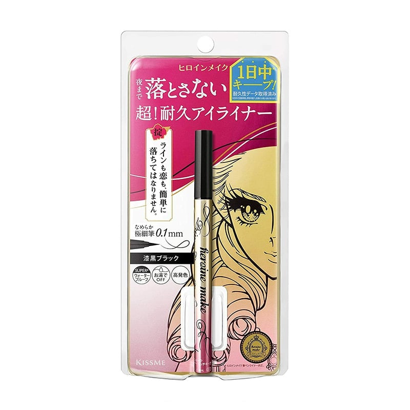 Kiss Me Heroine Make Prime Liquid Eyeliner Rich Keep #01 Jet Blac