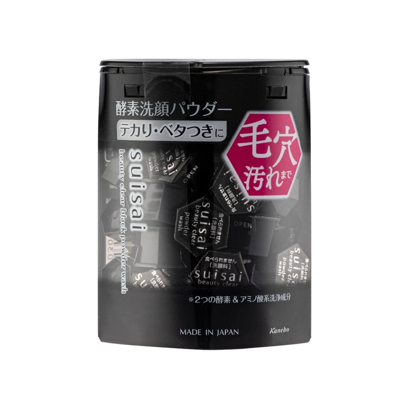 Kanebo Suisai Beauty Clear Black Powder Wash 0.4g x 32 Pieces