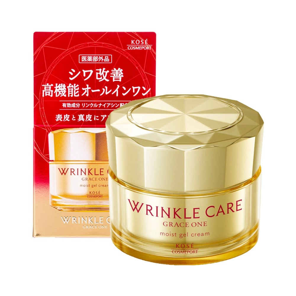 Kose Grace One-Wrinkle Care Moist Gel Cream 100g 