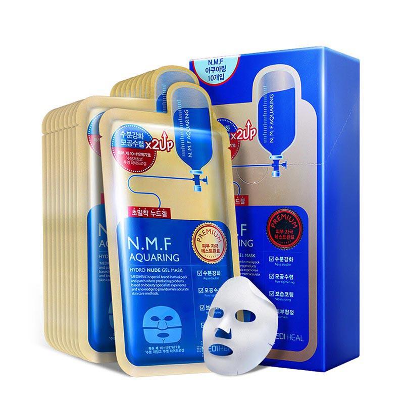 Mediheal N.M.F Aquaring Hydro Nude Gel Mask (10pcs)