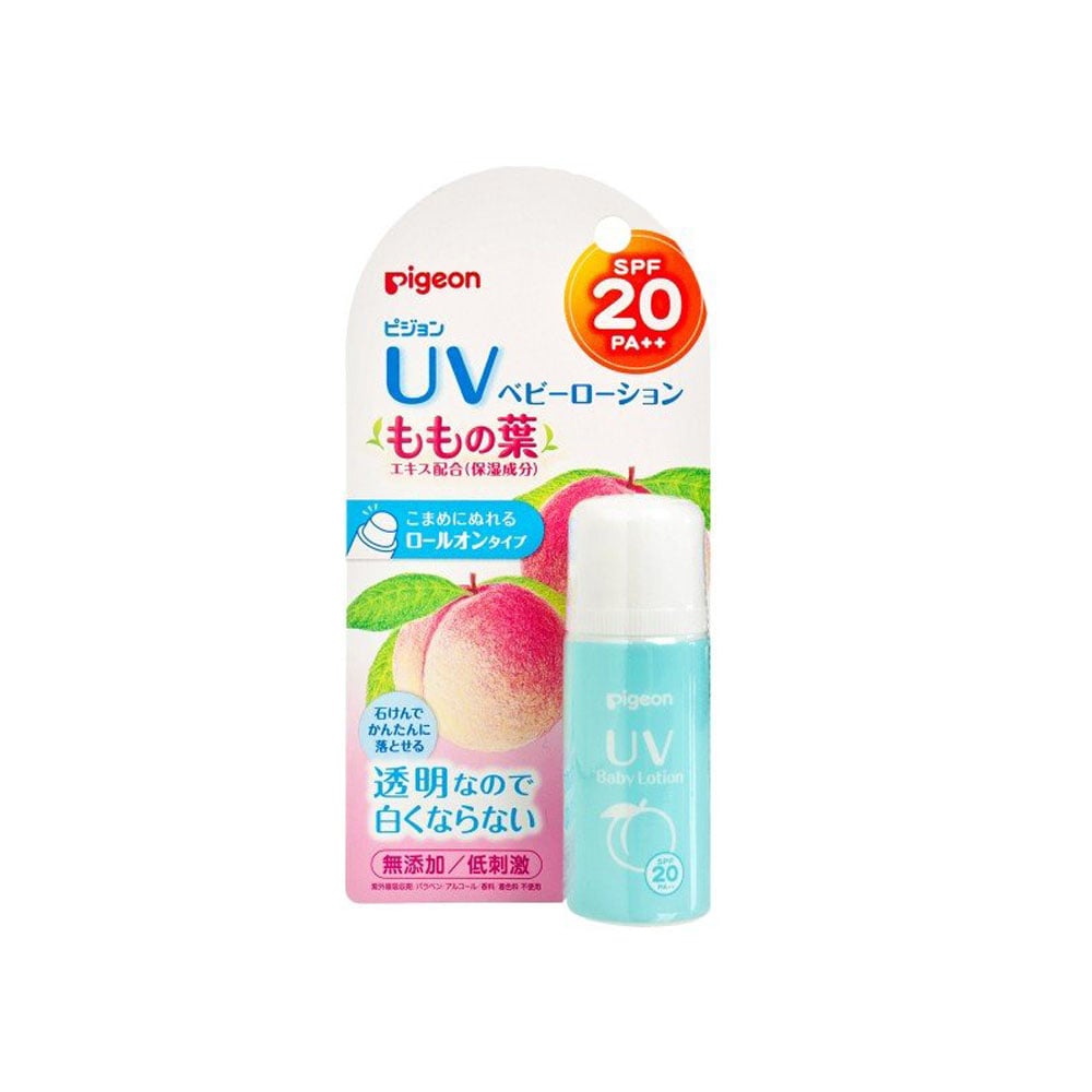 Pigeon Leaf of the peach UV baby roll-on SPF20 PA++25g