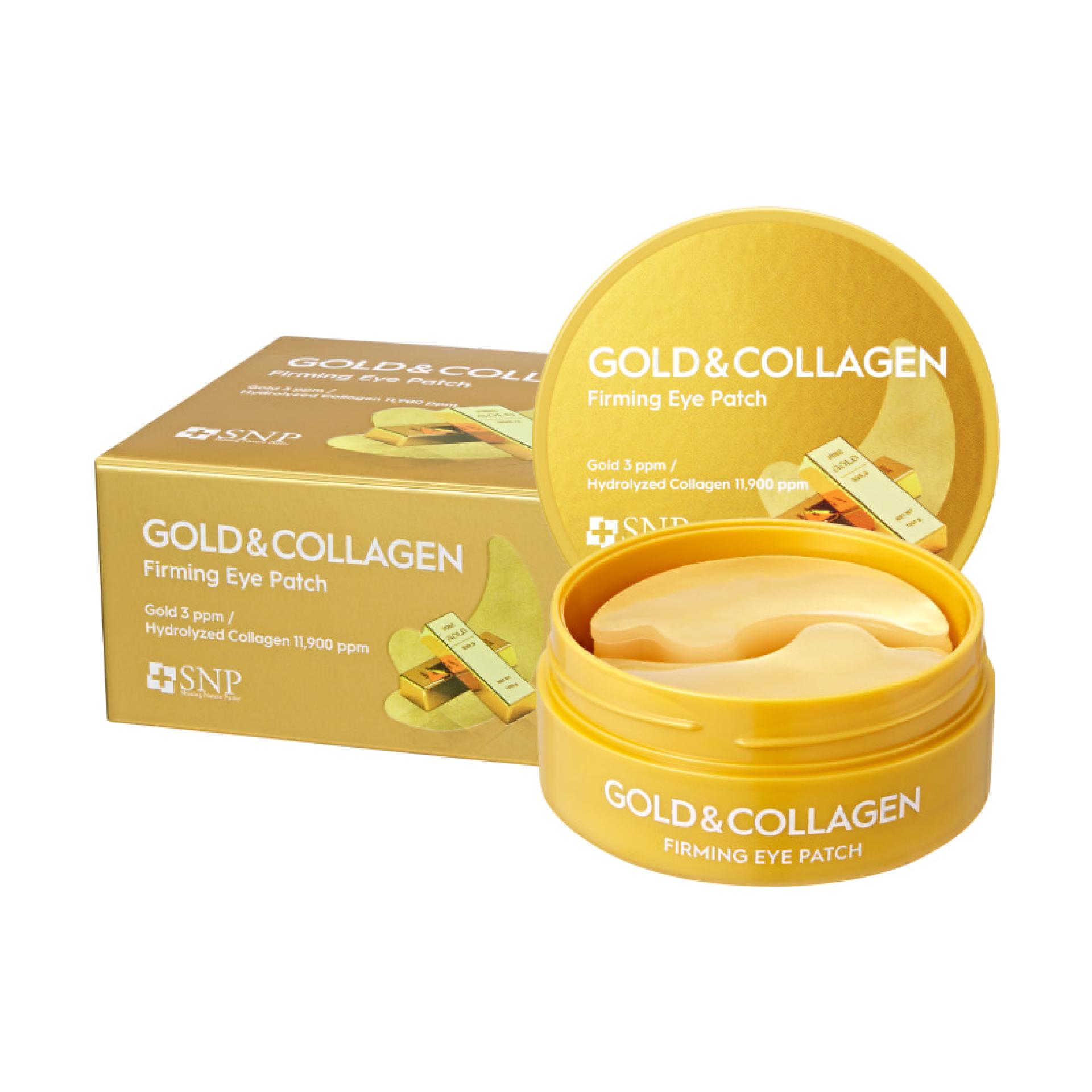 SNP Gold Collagen Firming Eye Patch 60ea