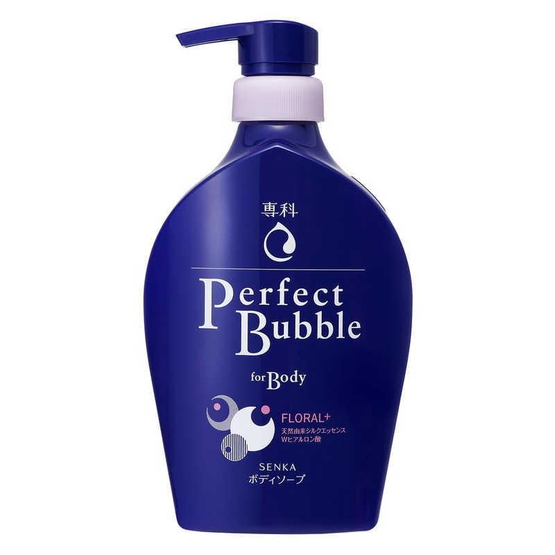 Shiseido Senka Perfect Bubble For Body Wash Floral Plus 500ml (Bl