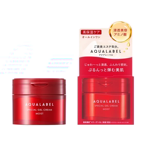 Shiseido Aqua Label Special Gel Cream Moist 90g - Red