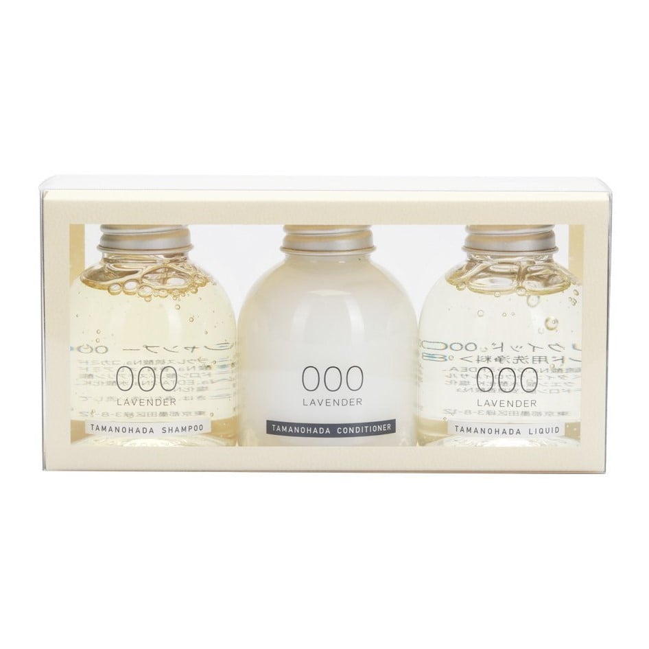 Tamanohada set 80ml x 3 #000 Lavender 