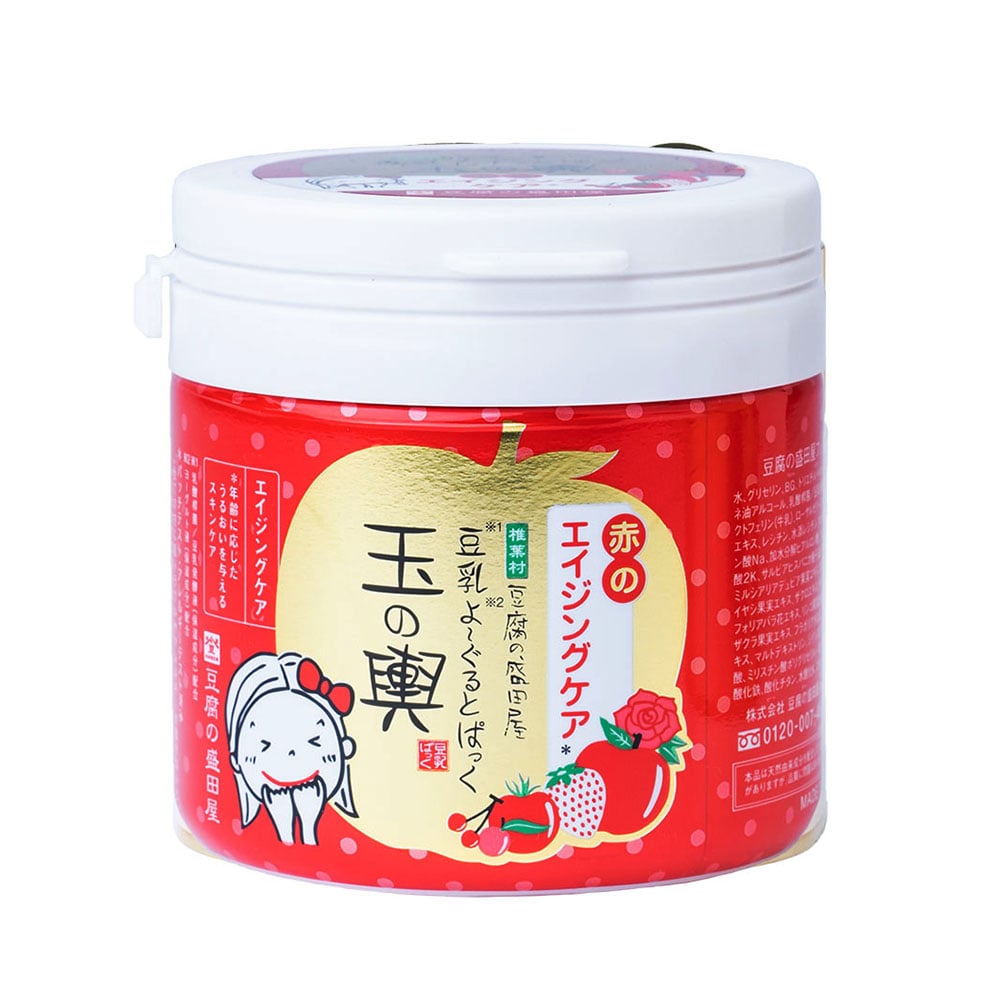 Tofu Moritaya - Tofu Yogurt Mask Anti-Aging 150g - Red