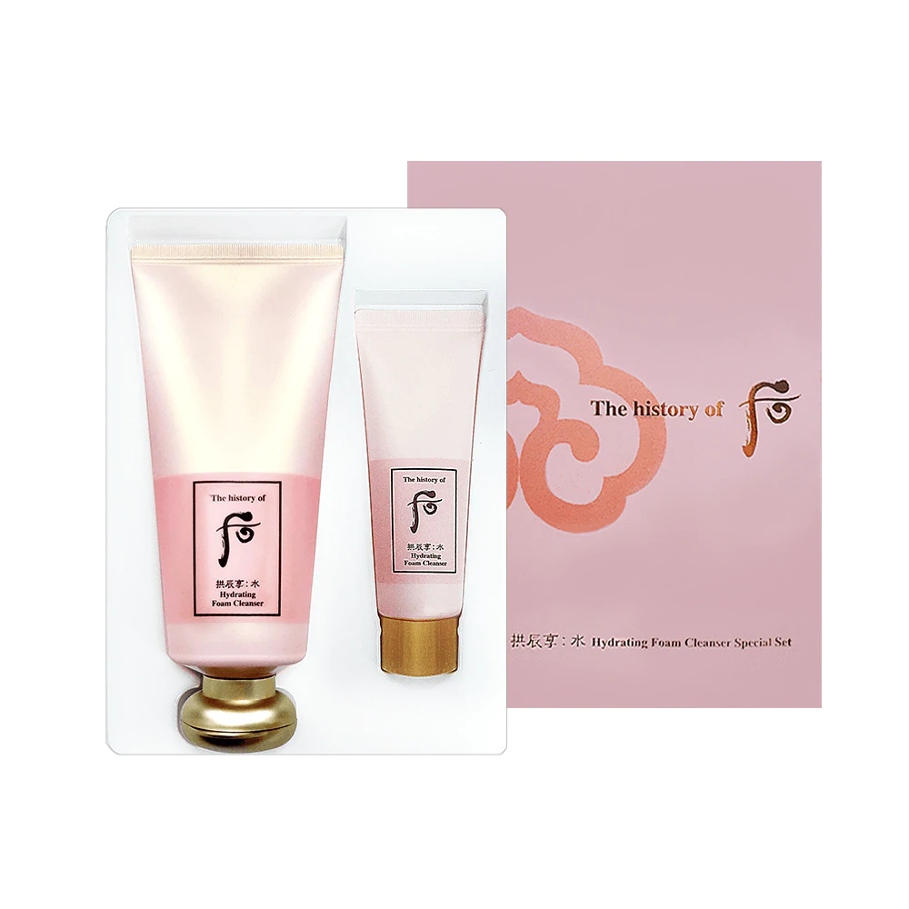 The History of Whoo Gongjinhyang: Soo Hydrating Foam Cleanser Spe