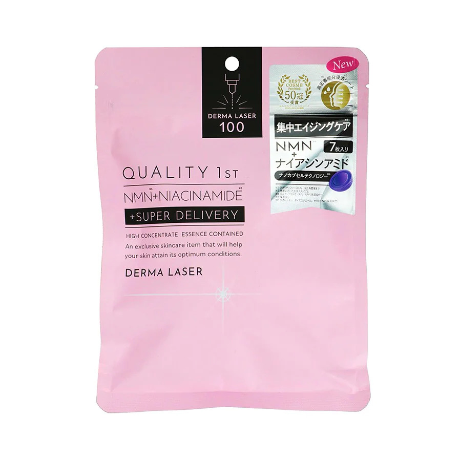Quality First Derma Laser Super NMN+Niacinamide 100 Mask 7pcs - P